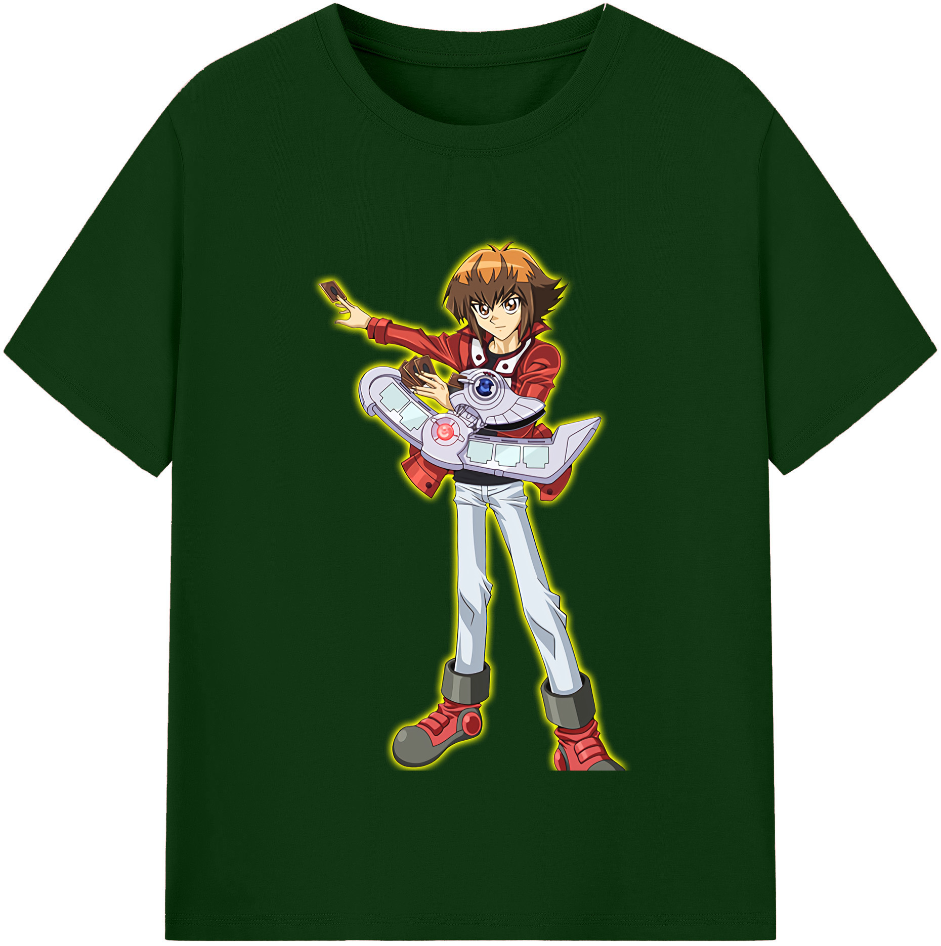 （画像用） 遊☆戯☆王 Yu-Gi-Oh! 綿100％半袖Tシャツ（フロントプリント）